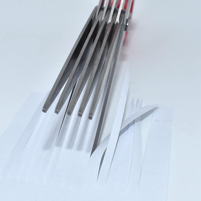 BCQLI Shredder Scissors,Designed To Cut Print Into Scraps That Can't be Read,Play a Role in Decompression - Image 3